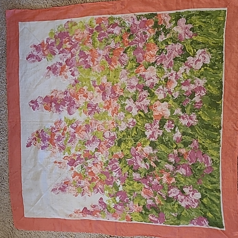 Vintage Trafalgar Floral Scarf